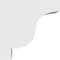 Ekena Millwork Standard Newport Architectural Grade PVC Corbel, 7"W x 8"D x 8"H CORP07X08X08NEW - alternate 2